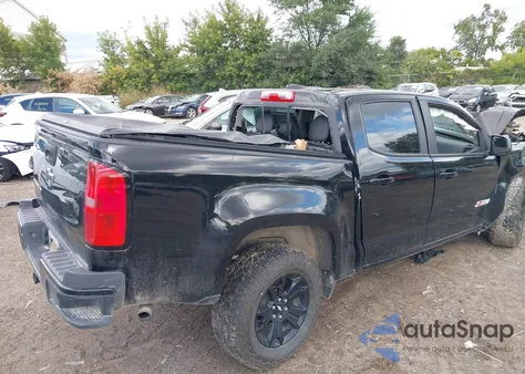 2017 Chevrolet Colorado Z71 из США, поврежденный, VIN 1GCGTDEN5H1164450